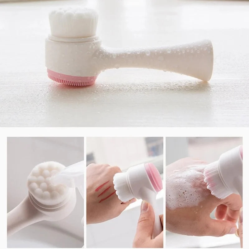 GlowClean™ Silicone Facial Cleansing Brush
