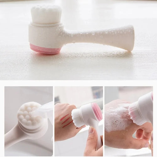 GlowClean™ Silicone Facial Cleansing Brush