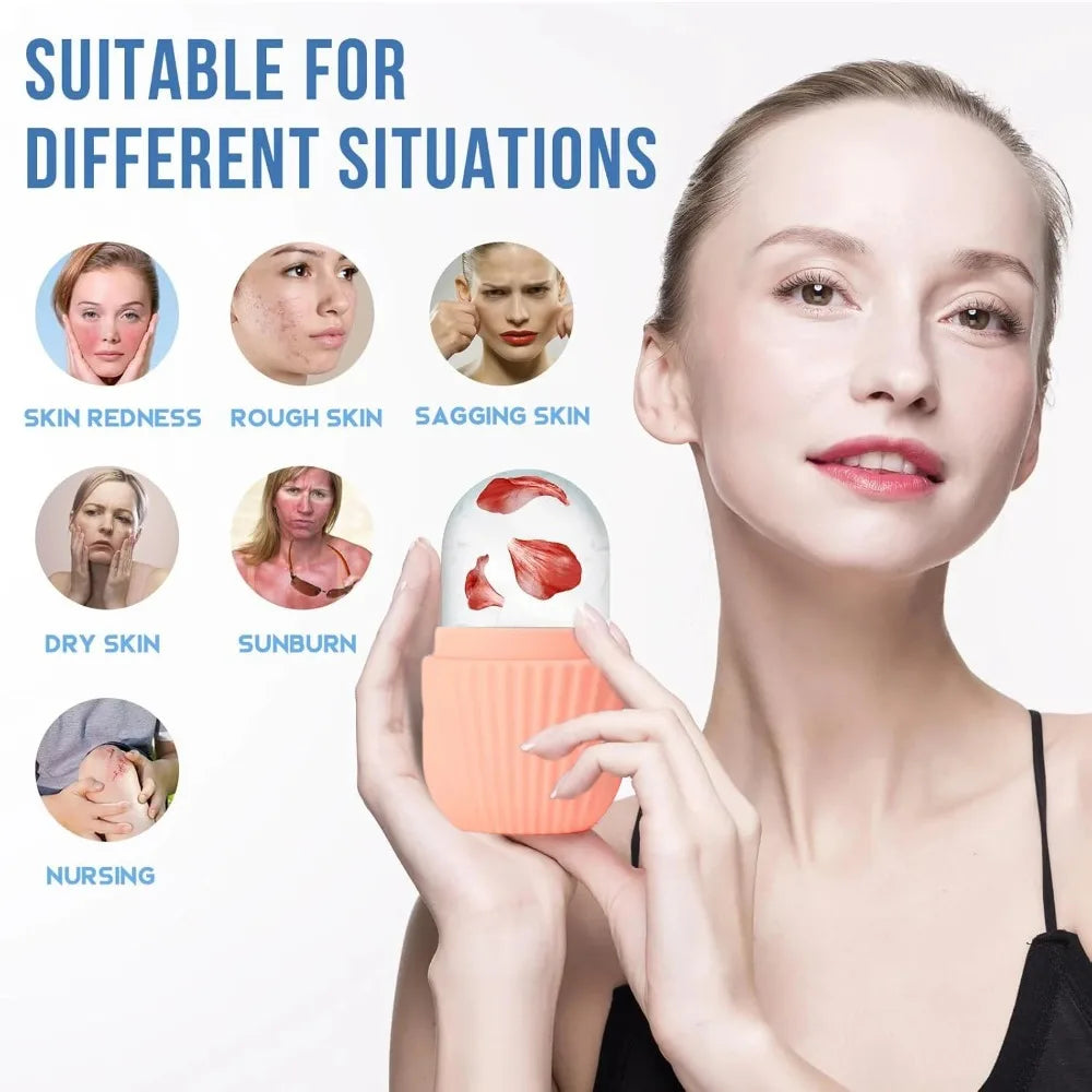 Glow Sculpt™ Ice Roller & Gua Sha Set