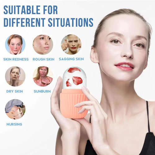 Glow Sculpt™ Ice Roller & Gua Sha Set