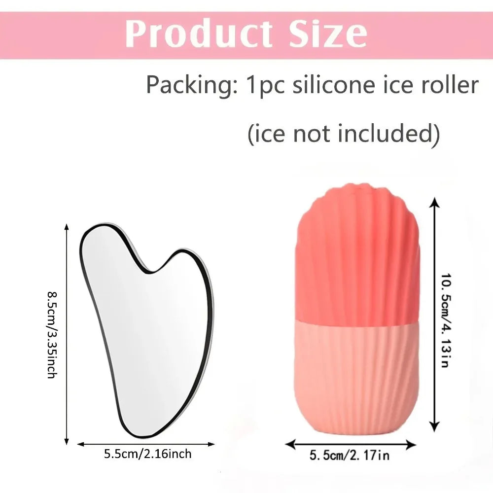 Glow Sculpt™ Ice Roller & Gua Sha Set