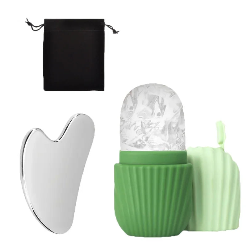 Glow Sculpt™ Ice Roller & Gua Sha Set