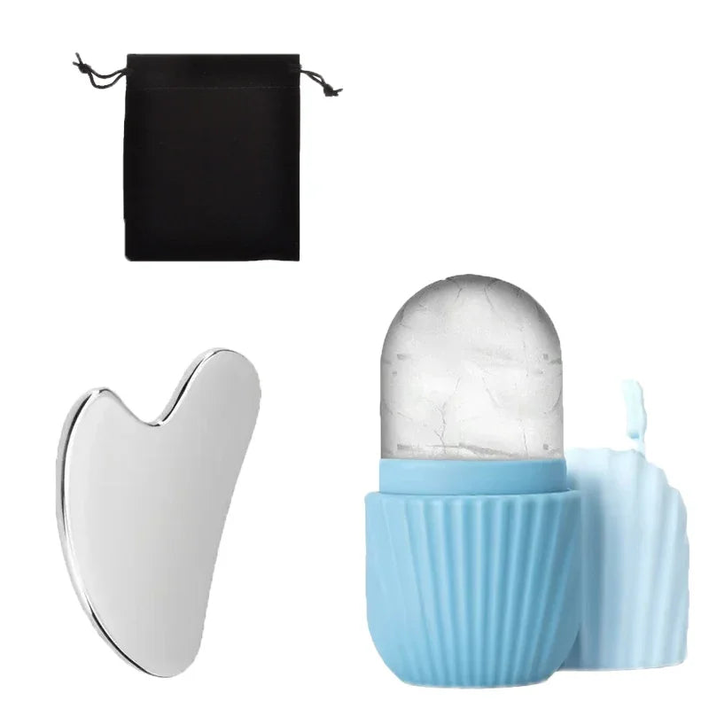 Glow Sculpt™ Ice Roller & Gua Sha Set